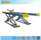 4500kg Wheel Alignment Double Level Scissor Lift with Rolling Car