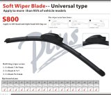 Rubber Universal Soft Wiper Blade, Car Windscreen Wiper (S800)