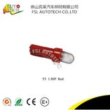 T5 Red Auto LED Bulb Car Parts