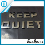 Waterproof Chrome Letters Stickers for Decoration