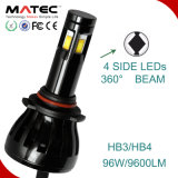 Matec&Boorin G6 Car LED Headlights Kits Hb3 Hb4 H1 H3 H7 H8 H9 H11