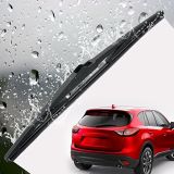 Universal Car Windshield Wiper Blade with Soft Silicone Rubber Strip Refill in All Size Include 2 Adapters