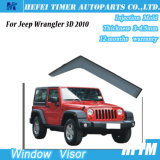Auto Parts Wholesale PC Window Visor for Jeep Wrangler 3D 2010