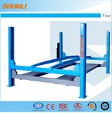 4 Ton 4 Post Hydraulic Design Auto Post Lift with Crossbeam
