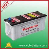 12V 120ah Heavy Duty Dry Charged Truck Battery N120 (115F51-N120)