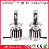Factory Direct Sale 2s H4 30W 3800lm LED Car LED Headlight Bulbs Headlamp with Competitive Price