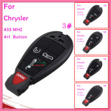 Smart Remote Car Key for Chrysler with (3+1) Buttons 433MHz for USA M3n5wy783X