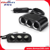 Car Accessories 3 Sockets Electronic Cigar Refillable Smocking Lighter