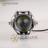 Headlight Spot Fog Light U5 Motorcycle Projector Headlight/Silver Color