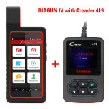 Launch X431 Diagun IV X431 IV Support WiFi Bluetooth Diagnostic Tool with Creader 419 Cr419 OBD2 Code Reader