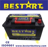 12V 74ah Sealed Maintenance Free Car Starter Battery Mf57412