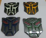 Wholesales 3D Carbon Fiber Car Transformers Emblem Plastic Auto Badge