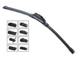 Multifunction Flat Wiper Blades, with 10 Adapters, Can Replace 95% of The OE Wipers, Clear View