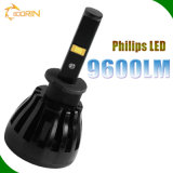 OEM Manufacture Supplier LED Kit 96W 9600lm 24V H1 H7 H4 Headlight with 4 Sides Chips