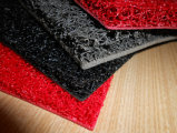 Anti-Slip Rubber Sheet, PVC Coil Mat with Foam Backing