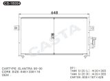 Auto Parts Condenser For Hyundai Elantra (95-00)