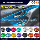 Interior Film Decorative Sticker, Adhesive Vinyl Car Matte Chrome Film Size Choose