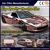 New Arrival Color~~ Top Quality Glossy Chrome Smart Car Vinyl Wrap Vinyl Film