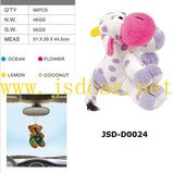 Car Paper Air Freshener, Plush Pendant (JSD-D0024)