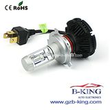 Bright Fanless 6000lm H4 Phi-Zes LED Headlight for Car
