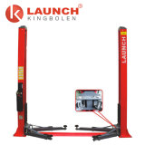 Ce Certificated Double Cylinder Hydraulic Lift Launch Tlt235sb Economical Floor Plate Two Post Lift (Rated Capacity: 3.5Ton)