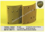 Premium Quality Brake Lining for Heavy Duty Truck (MB/76/1-MB/77/1)