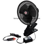 12V Dashboard Oscillating Vehicle Car Truck Home Clip-on Fan