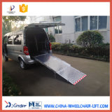 Manual Folding Wheelcair Ramp Used for Van to Help Wheelchair to Get Into Van