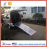 Manual Folding Wheelcair Ramp Used for Van to Help Wheelchair to Get Into Van