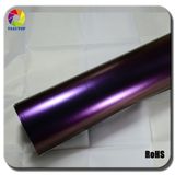 Tsautop Glossy Chameleon Maroon Purple Car Wrap Film
