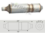 Exhaust Performance Catalytic Converter Euro4 for Small Cars & Trucks