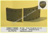 Brake Lining for Heavy Duty Truck with Competitive Quality (19560/19561)