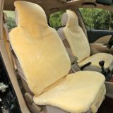Universal Fit Sheepskin Car Seat Cover Front Seat Only