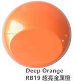 Gloss Metallic Deep Orange Colors Auto Body Wraps