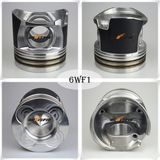 Engine Piston 6wf1, Two Alfins Andwith Oil Galleryskirt MOS2treated for Isuzu Auto Spare Part 1-12111-999-1