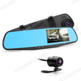 2018 High Quality Dual Record Mirror Dash Cam with Rear View Function Digital Car Video Record