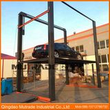 Vehicle Parking Lifter Hydraulic Elevator Platform 4 Post Car Lifting