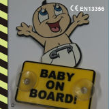 Reflective Safety Baby on Board Sign