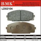High Quality Brake Pad (D2104) for Toyota