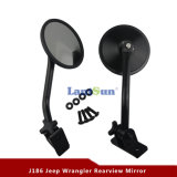 Black Quick Release Relocation Mirror for Jeep Wrangler Jk