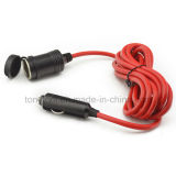 Cigarette Lighter Power Adapter with Short Cord