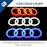 4D LED Logo Light for Audi LED Auto Logo Car Door LED Logo Laser Light