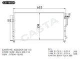 Promotional Used Auto Condenser for Hyundai Accent (06-10)