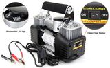 Mini Air Tyre Inflation Compressor Emergency Travel Pump 12V Car Air Pump for Cars Vans Bikes