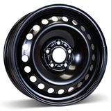 16X6 (5-108) Black Winter Steel Wheel Rim