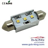 Canbus 39mm 3W Festoon LED Bulbs