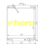 Heat Exchanger Cooling System Aluminum Radiator for Technical Vehicle Kubota 155