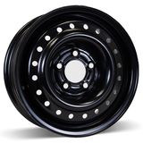15X6 Black Car Wheel Rim