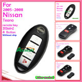 Remote Key for 2005-2008 Nissan Teana with 4 Buttons 315MHz Emergency Key Without Chip