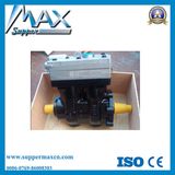 Sinotruk HOWO Truck Engine Parts Double Cylinder Air Compressor